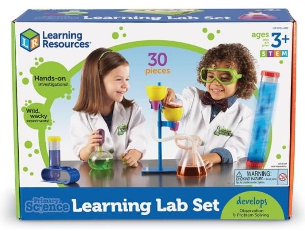 Juego de laboratorio infantil didáctico