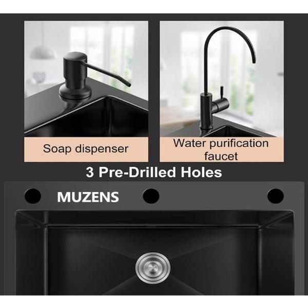 Fregadero de cocina hotel bar restaurante accesorios de lujo completo 