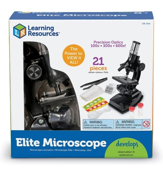Microscopio escolar elite juguete didáctico 