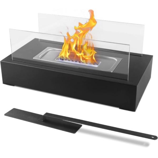 Chimenea portátil ecológica interior exterior bioetanol 