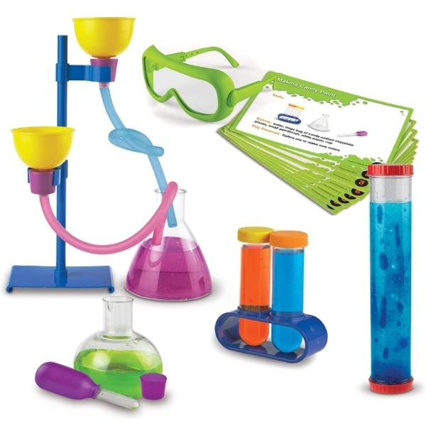 Juego de laboratorio infantil didáctico
