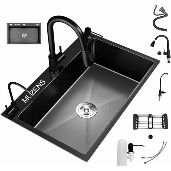 Fregadero de cocina hotel bar restaurante accesorios de lujo completo 