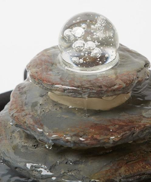 Fuente zen decorativa interior exterior portátil 4 niveles 