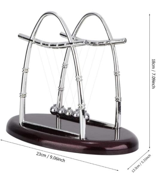 Péndulo de Newton decoración oficina salon ciencia