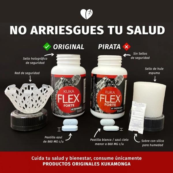 Kit De 20 Frascos De Kuka Flex Forte- 30 Tabs