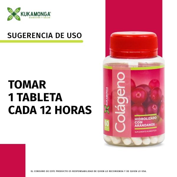 Colágeno Con Arándano - 60 Cápsulas