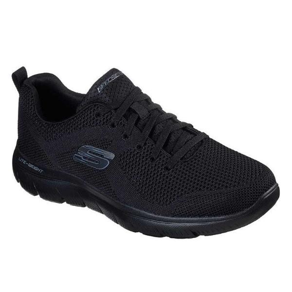 TENIS SKECHERS SUMMITS BRISBANE MEMORY FOAM NEGRO HOMBRE