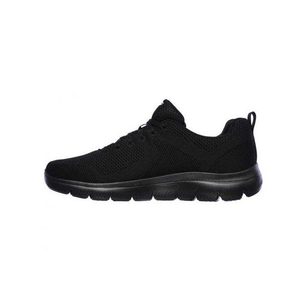 TENIS SKECHERS SUMMITS BRISBANE MEMORY FOAM NEGRO HOMBRE