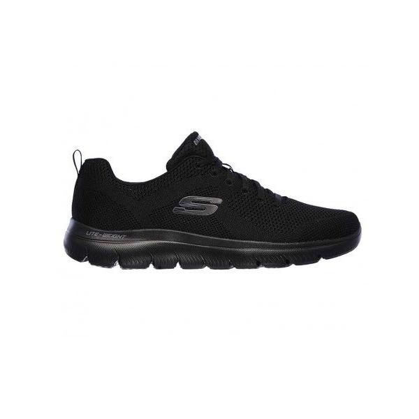 TENIS SKECHERS SUMMITS BRISBANE MEMORY FOAM NEGRO HOMBRE