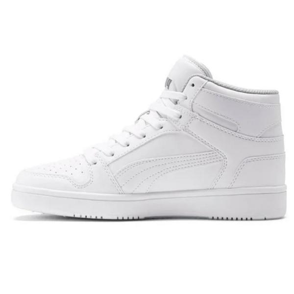 Tenis Puma Rebound Layup SL Jr Blanco mujer.