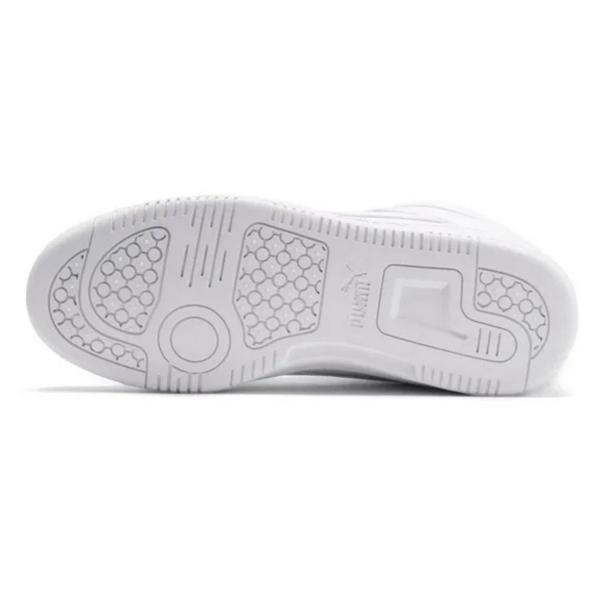 Tenis Puma Rebound Layup SL Jr Blanco mujer.