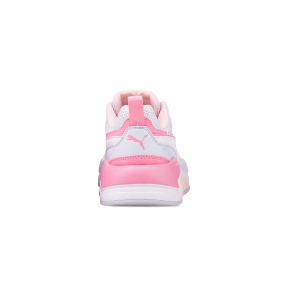 Tenis Puma X-Ray 2 Square Jr blanco/rosa mujer.