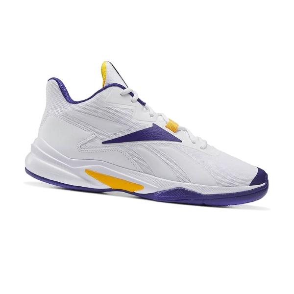 Tenis Reebok More Buckets Basketball Blanco/azul/amarillo Hombre