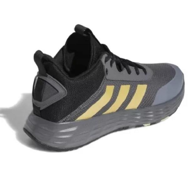 Tenis Adidas Ownthegame 2.0 Negro/Gris/dorado Basketball Hombre.