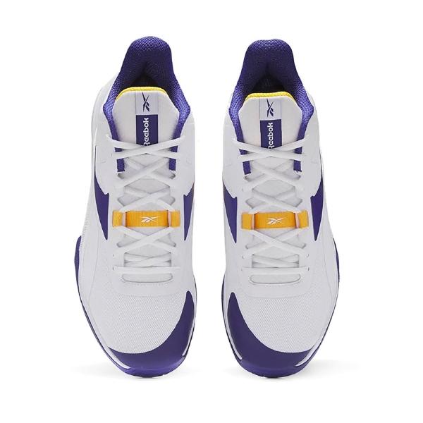 Tenis Reebok More Buckets Basketball Blanco/azul/amarillo Hombre