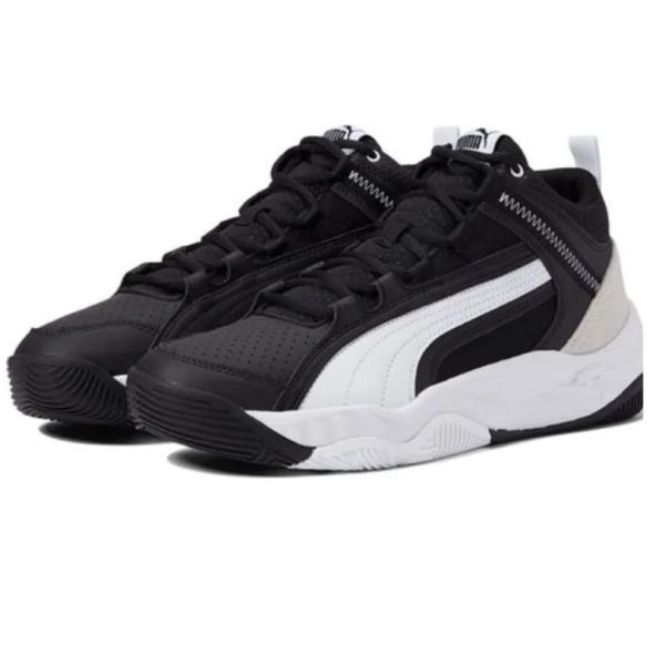 Tenis Puma Rebound Future EVO Core Negro blanco Basketball hombre