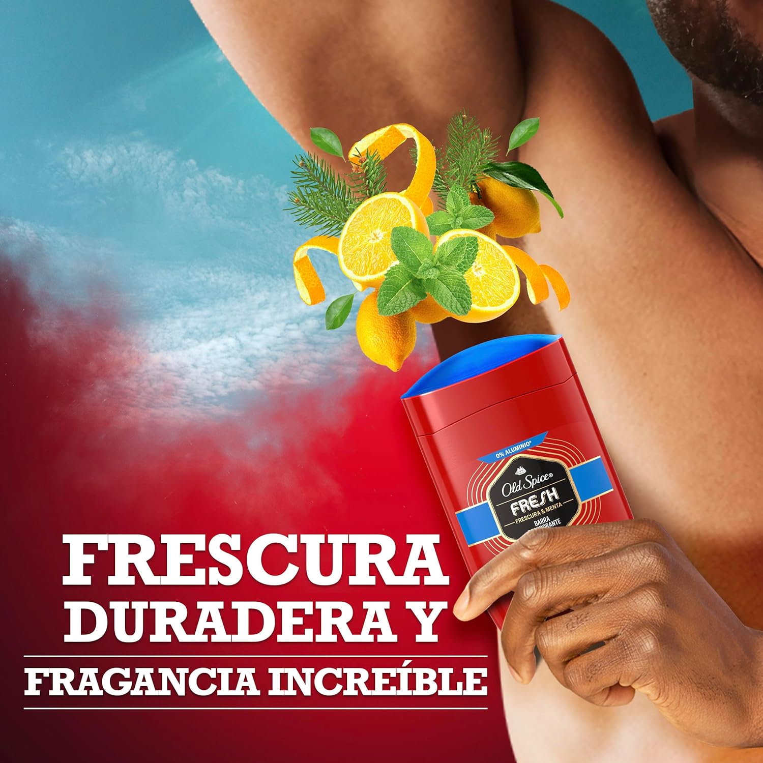 Desodorante En Barra Old Spice Fresh Paquete 5 Piezas