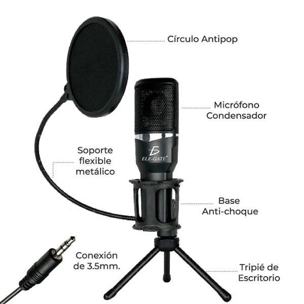 Micrófono De Estudio Para Grabación