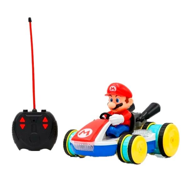 Carro de control remoto inspirado en Mario Kart 8 Mario