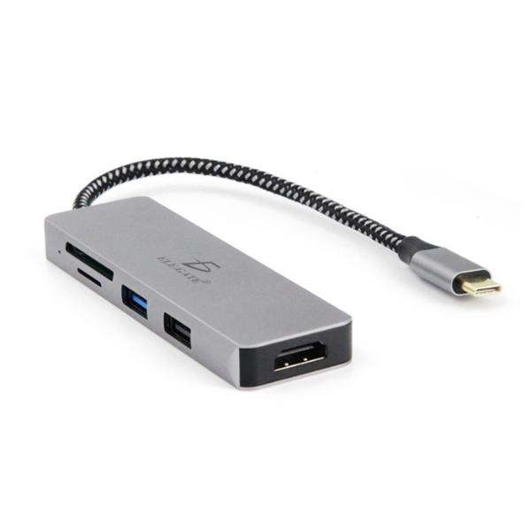 Hub Adaptador Hdmi 4k Usb 3.0 Sd Micro Sd Tipo C A Tipo C