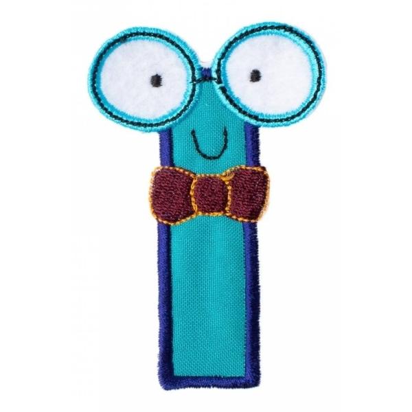 Parche Bordado Ropa Letras Hipster Alfabeto Termoadherible