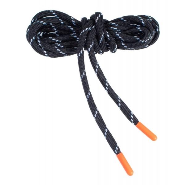 Cordón Redondo Para Ropa Largo: 120cm Color Negro Combinado