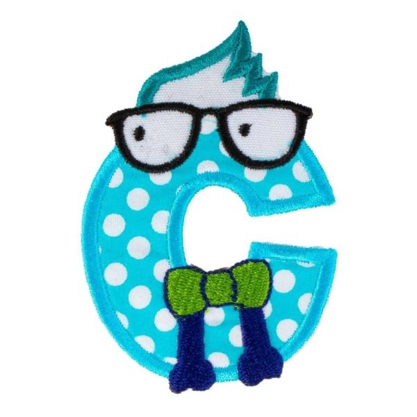 Parche Bordado Ropa Letras Hipster Alfabeto Termoadherible