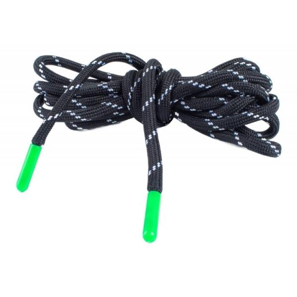 Cordón Redondo Para Ropa Largo: 120cm Color Negro Combinado