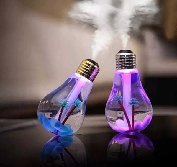 Humidificador o Difusor en forma de Foco ideal para aroma terapia Gadgets & fun 