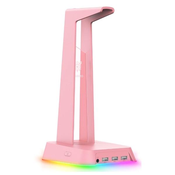 Soporte gamer para audífonos Gadgets&Fun RGB entrada 3.5 y 7.1
