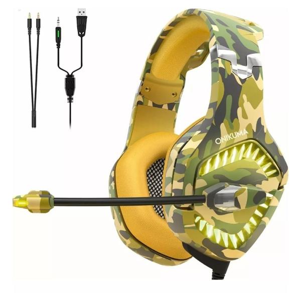 Audífonos gamer alámbricos Gadgets&Fun con cancelación de ruido