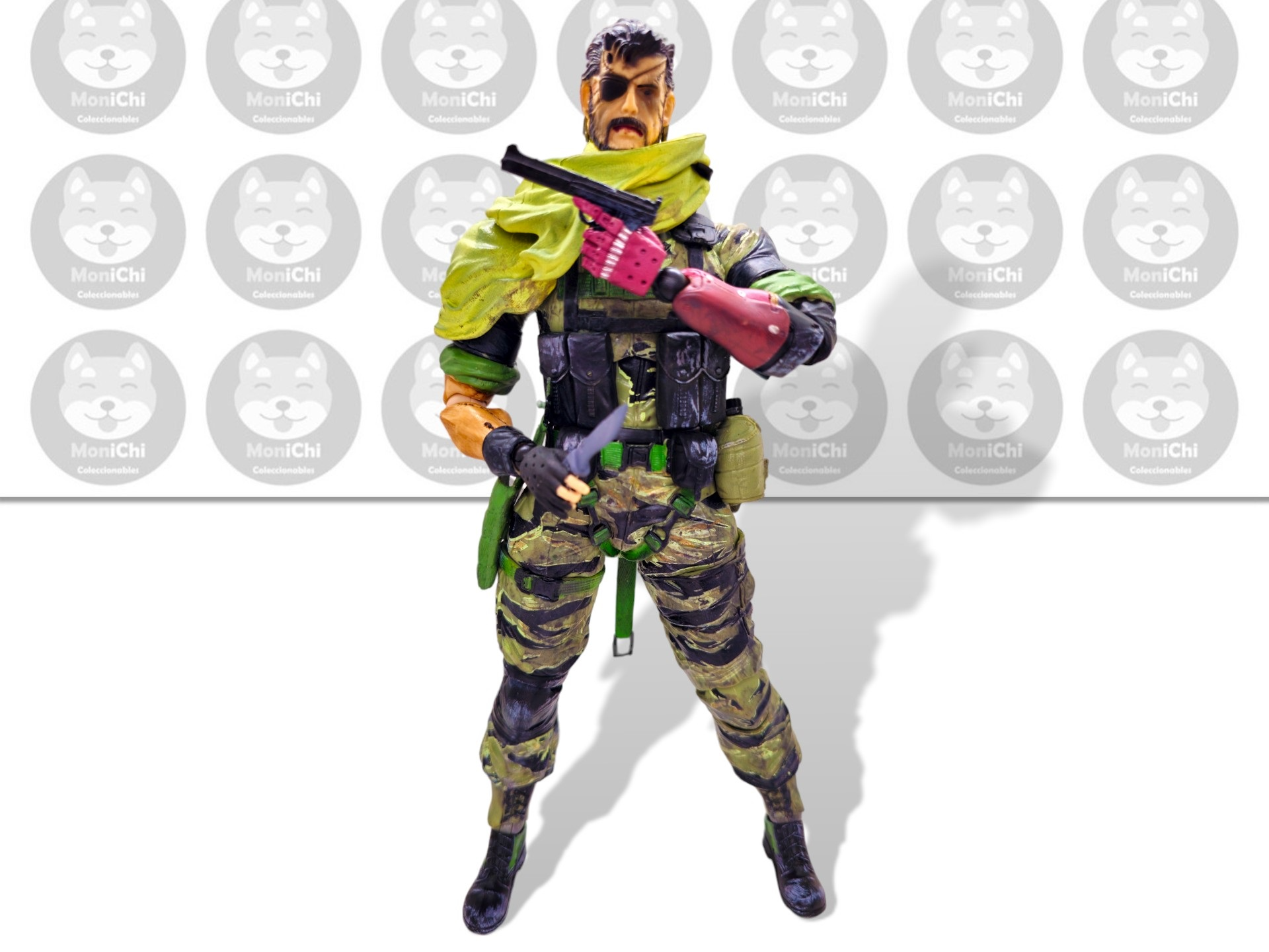 Venom Solid Snake Metal Gear Solid Play Arts Figura Juego