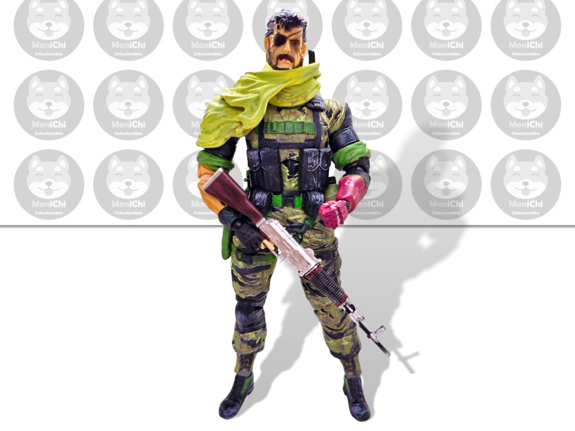 Venom Solid Snake Metal Gear Solid Play Arts Figura Juego