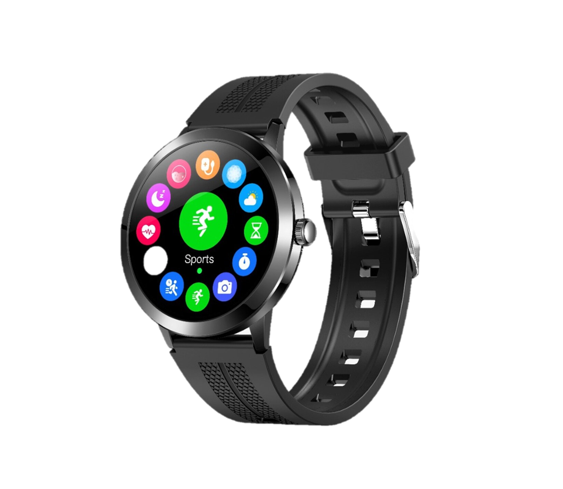 Smartwatch Reloj Inteligente Fralugio T6 Redondo Full Touch Ips