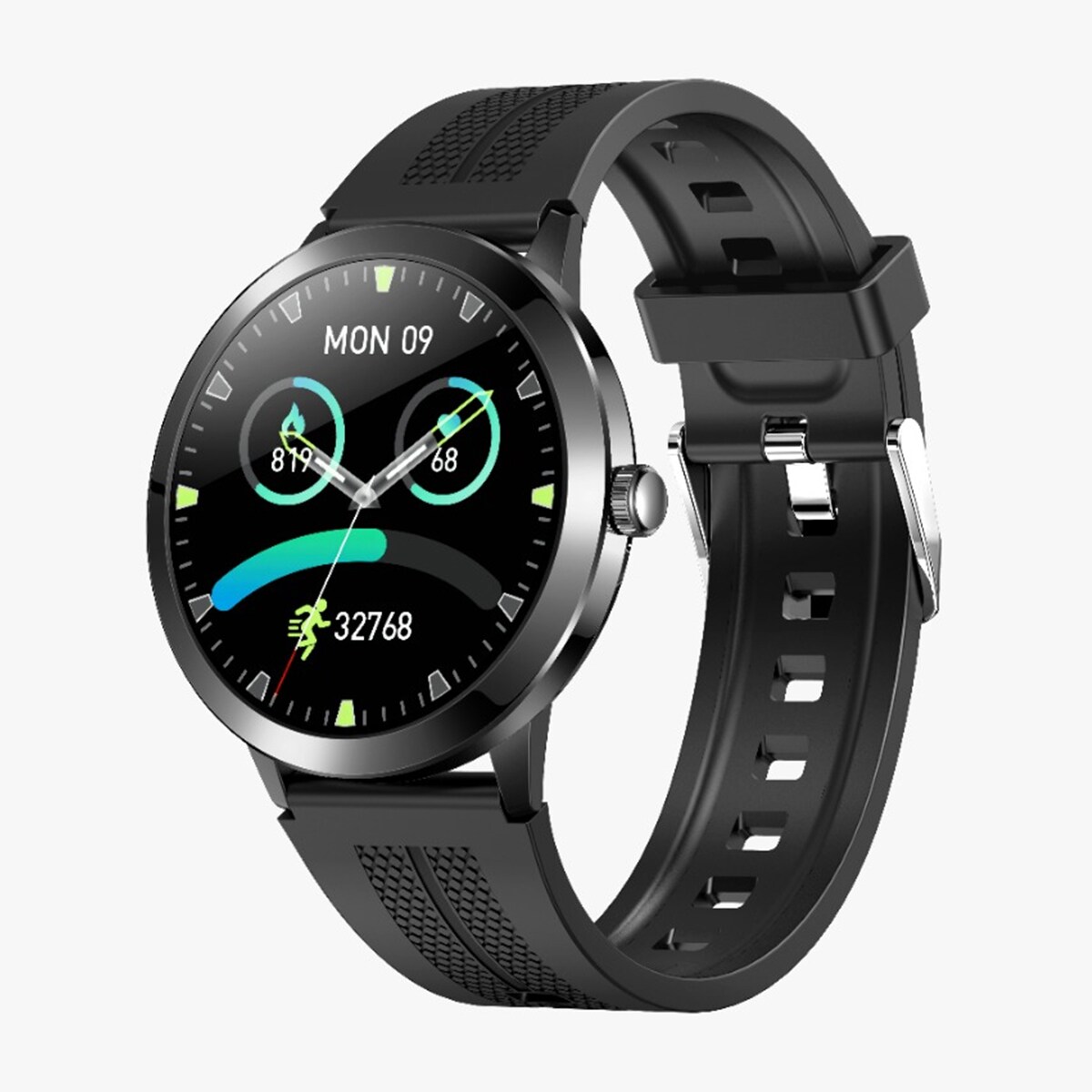 Smartwatch Reloj Inteligente Fralugio T6 Redondo Full Touch Ips