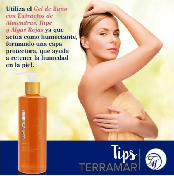 Gel de Baño Con Aceites Esenciales Terramar