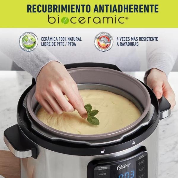 Multi-Olla Oster rápida XL 7,5 litros 14 funciones CKSTPCEC8801