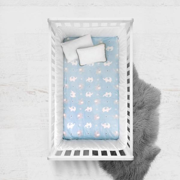 CHIQUI MUNDO Cobertor ligero Viajero Elephant.