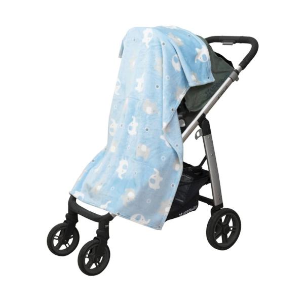 CHIQUI MUNDO Cobertor ligero Cunero Elephant