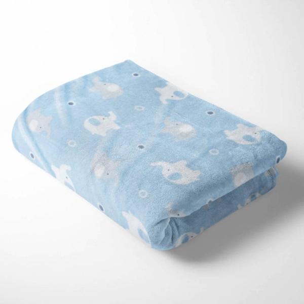 CHIQUI MUNDO Cobertor ligero Viajero Elephant.