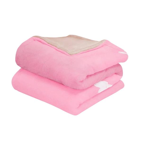 CHIQUI MUNDO Cobertor Bordado Viajero Conejita