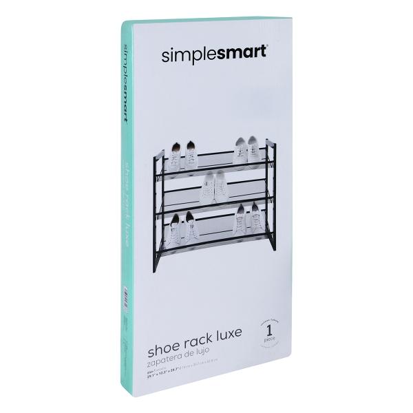 Zapatera De Metal 3 Niveles Organizador Estante Para Zapatos