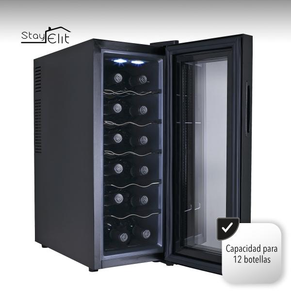 Cava De Vinos Enfriador 12 Botellas Hogar Bar Stay Elit