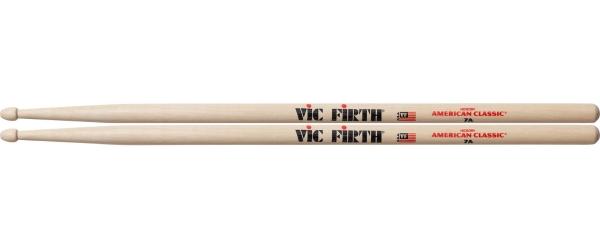 Baquetas Con Punta de Madera 7A Vic Firth American Classic