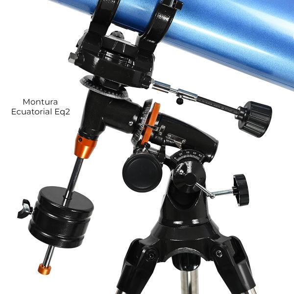 Telescopio Quasar Professional Q114 675x Con Adaptador Smartphone