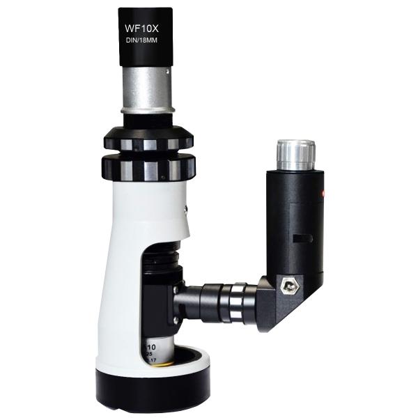 Microscopio Quasar Qm33 Metalúrgico Industrial Y Petrográfico Con Cámara