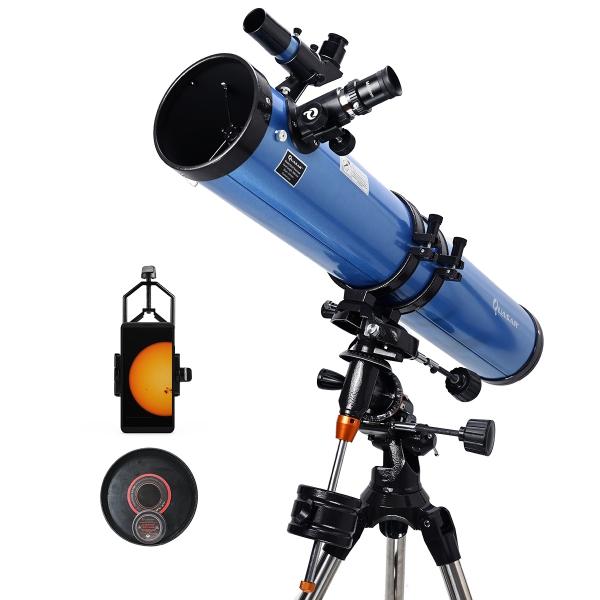 Telescopio Quasar Professional Q114 675x Con Adaptador Smartphone