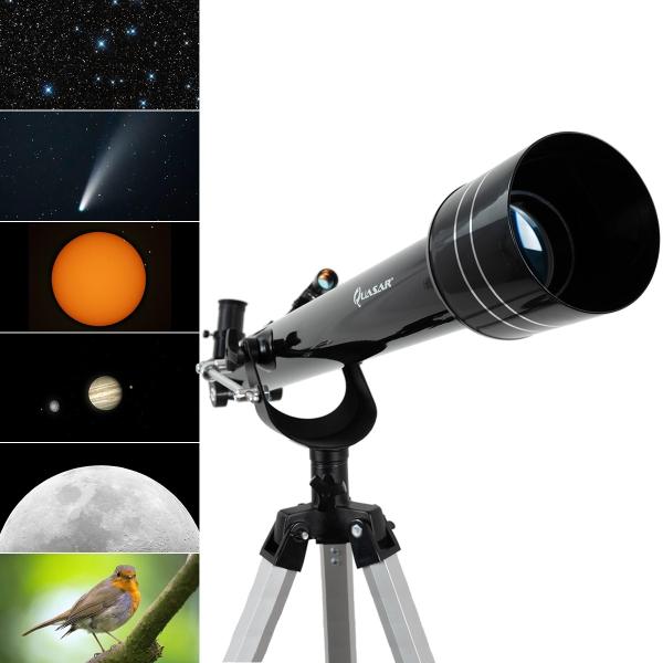 Telescopio Quasar Starter Q60 525x Con Adaptador Smartphone