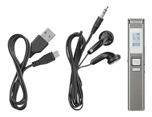 Grabadora Digital De Voz Ultra Compacta De 8 Gb Steren
