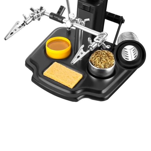 ESTACION DE SOLDAR CON LUPA DE 2.5X - HER-725NE - STEREN